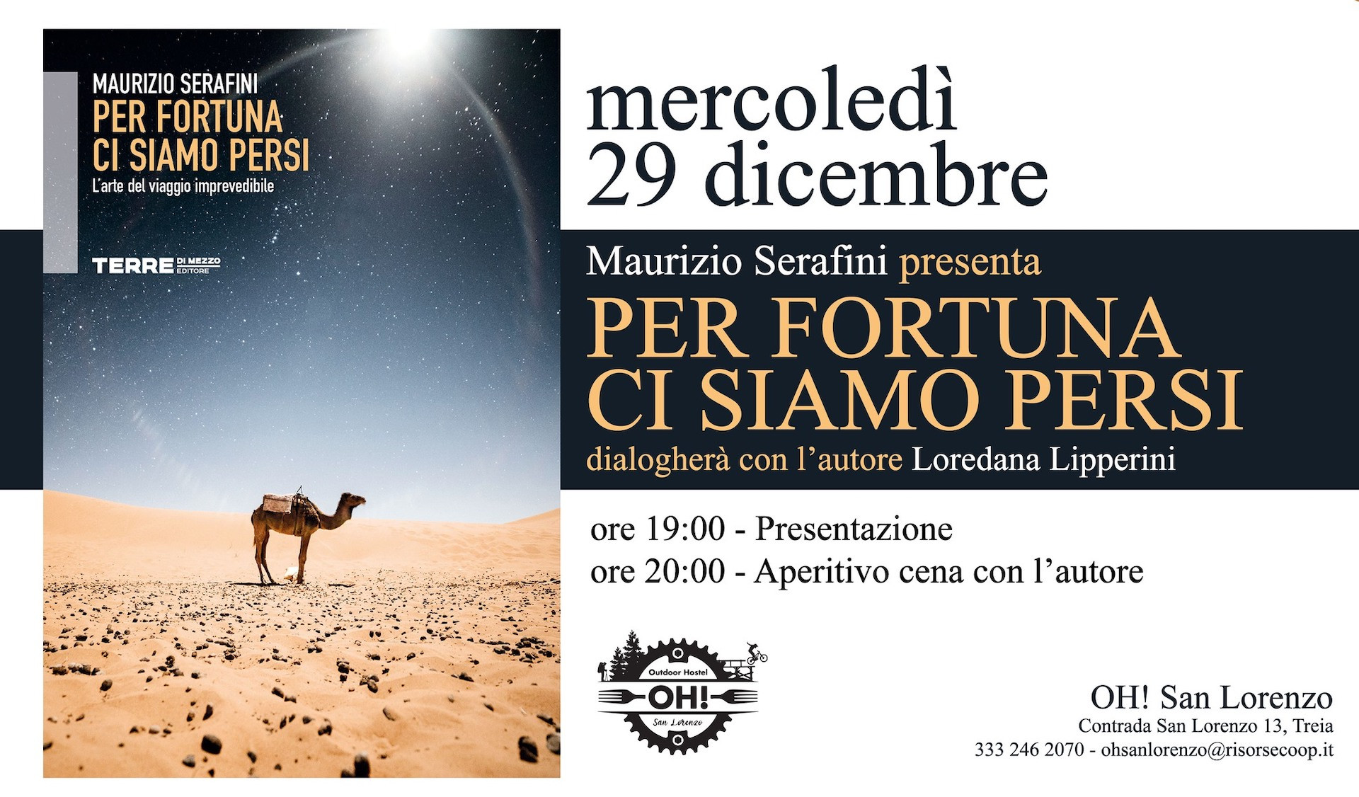 Per fortuna ci siamo persi - Presentazione con Maurizio Serafini e Loredana Lipperini