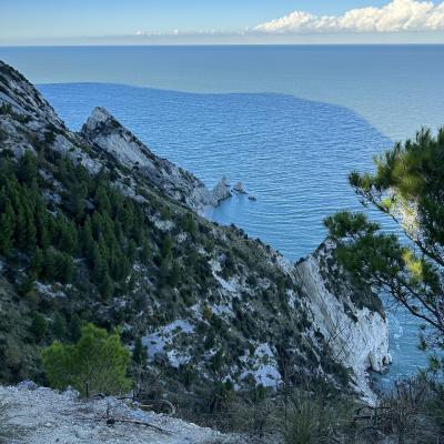 Da Sirolo al Passo del Lupo di sera