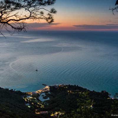 Il Monte Conero al tramonto