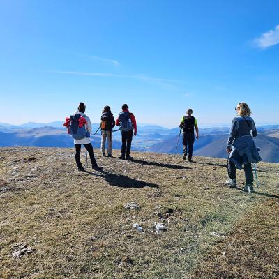 Altopiano di Montelago e cima del Monte Igno