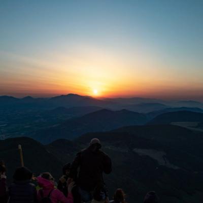 San Vicino al tramonto